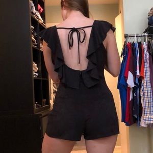 Super cute black romper